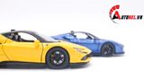  Mô hình xe Ferrari Sf90 Stradale full open, có đèn và âm thanh 1:32 Alloy Model OT265 