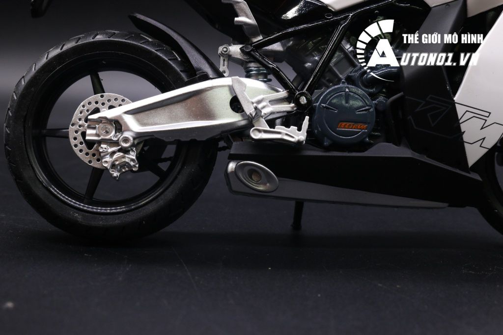MÔ HÌNH XE KTM RC8 WHITE 1:12 JOYCITY