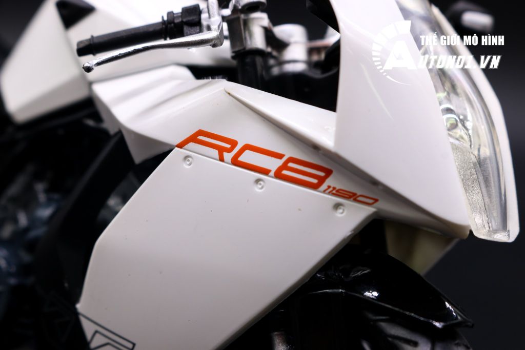 MÔ HÌNH XE KTM RC8 WHITE 1:12 JOYCITY
