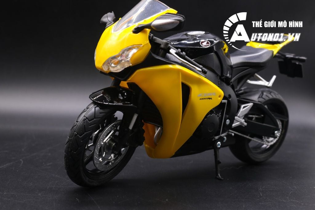 MÔ HÌNH XE HONDA CBR 1000RR YELLOW 1:12 JOYCITY