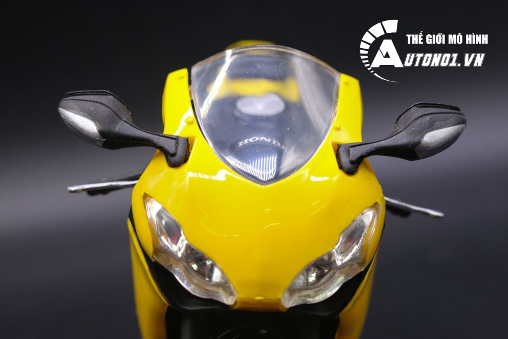 MÔ HÌNH XE HONDA CBR 1000RR YELLOW 1:12 JOYCITY