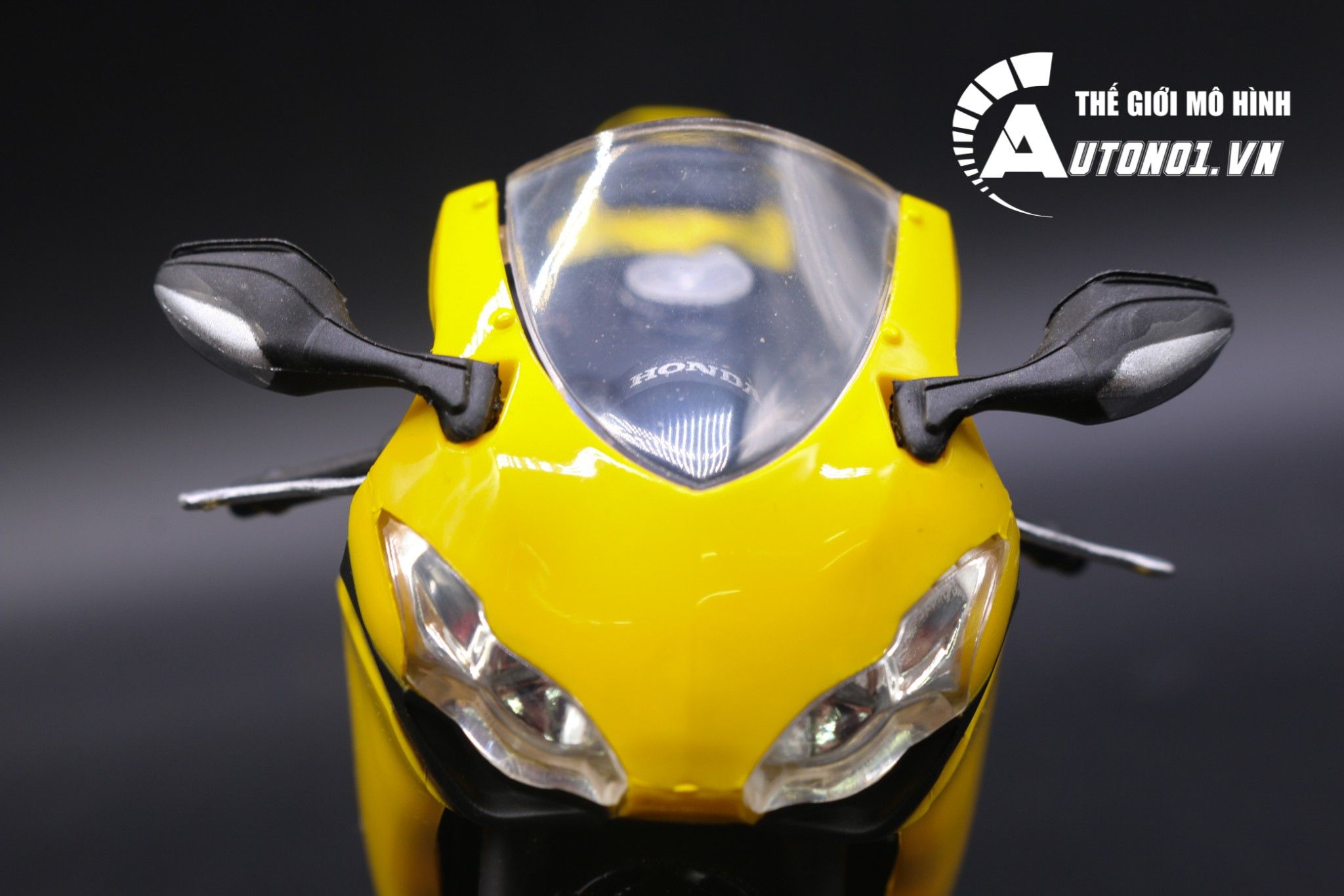  Mô hình xe Honda CBR 1000rr yellow 1:12 Joycity 5567 