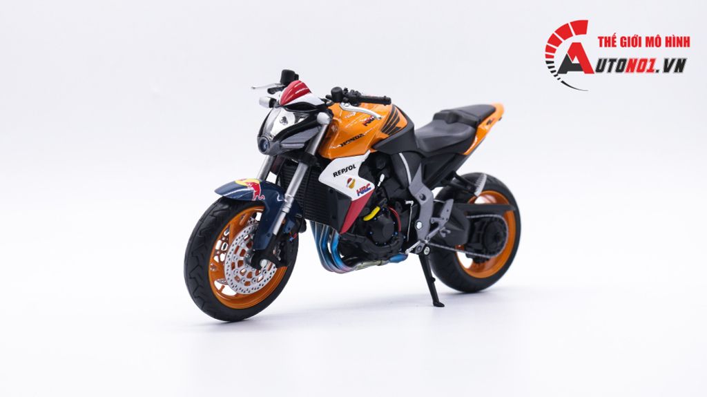 MÔ HÌNH XE CB 1000R ĐỘ REPSOL-REDBULL PÔ SC 1:12 AUTONO1 D149