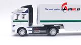  Xe mô hình ô tô container chở hàng 1:64 Truck King OT267 