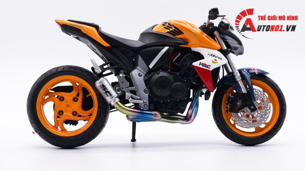 MÔ HÌNH XE CB 1000R ĐỘ REPSOL-REDBULL PÔ SC 1:12 AUTONO1 D149