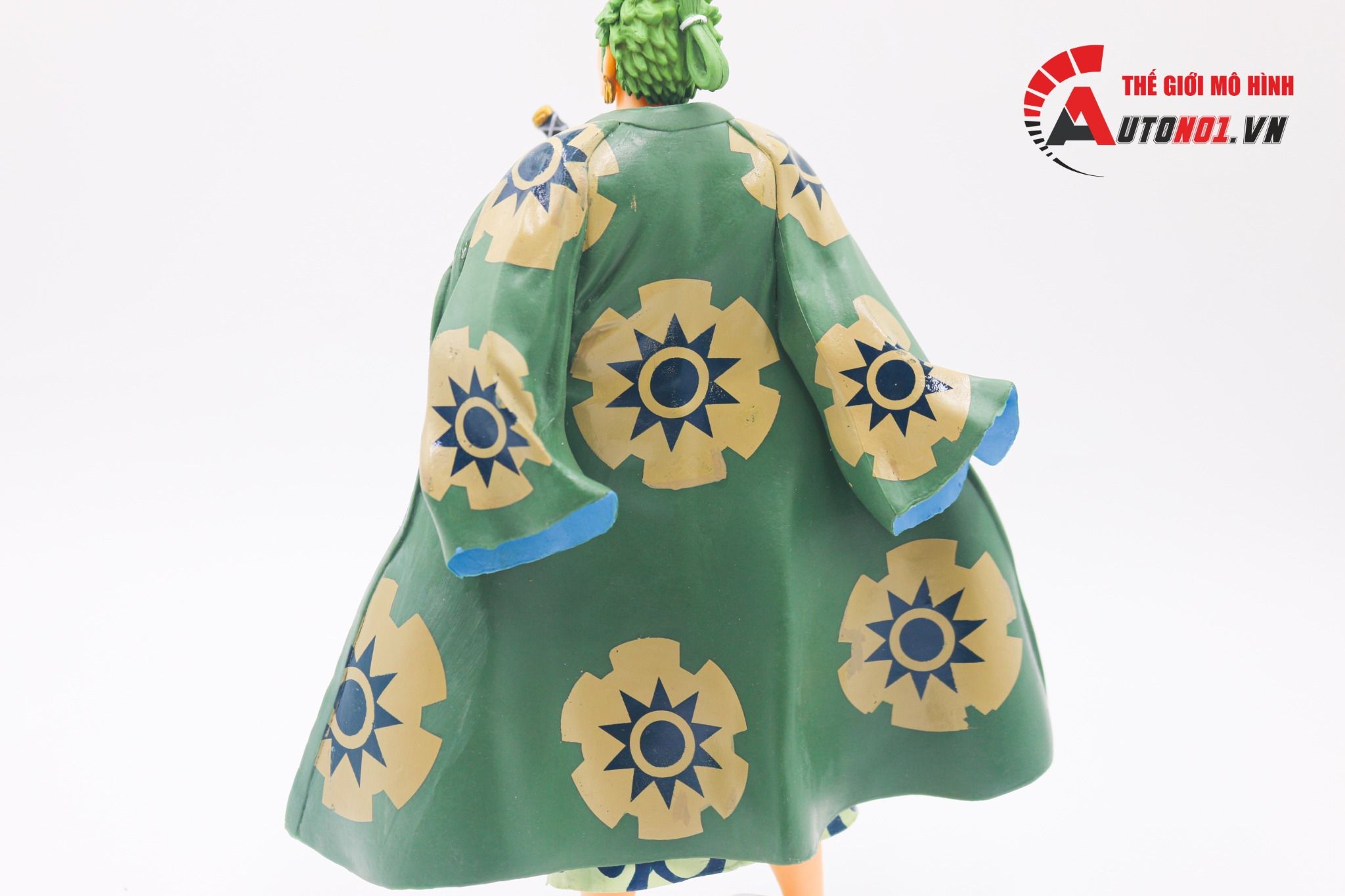  Mô hình nhân vật Onepiece Wano Zoro mặc kimono 27cm FG206 