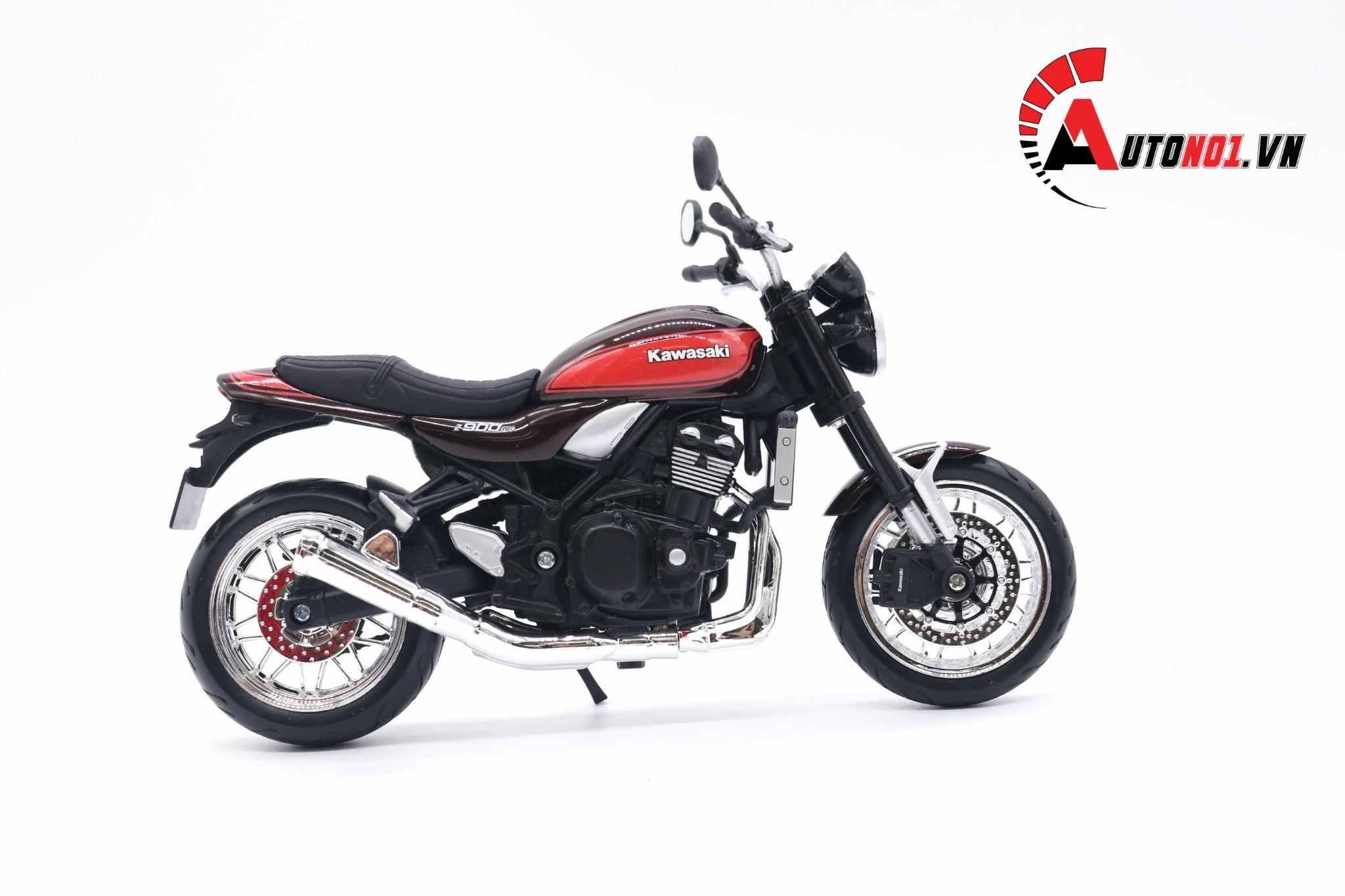  Mô hình xe Kawasaki Z900RS tỉ lệ 1:12 Maisto MT075 