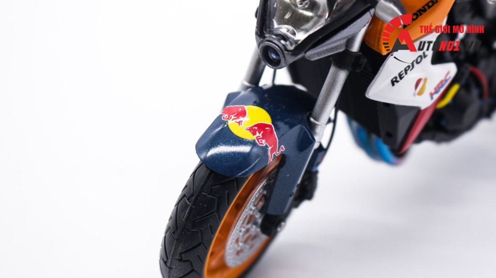 MÔ HÌNH XE CB 1000R ĐỘ REPSOL-REDBULL PÔ SC 1:12 AUTONO1 D149