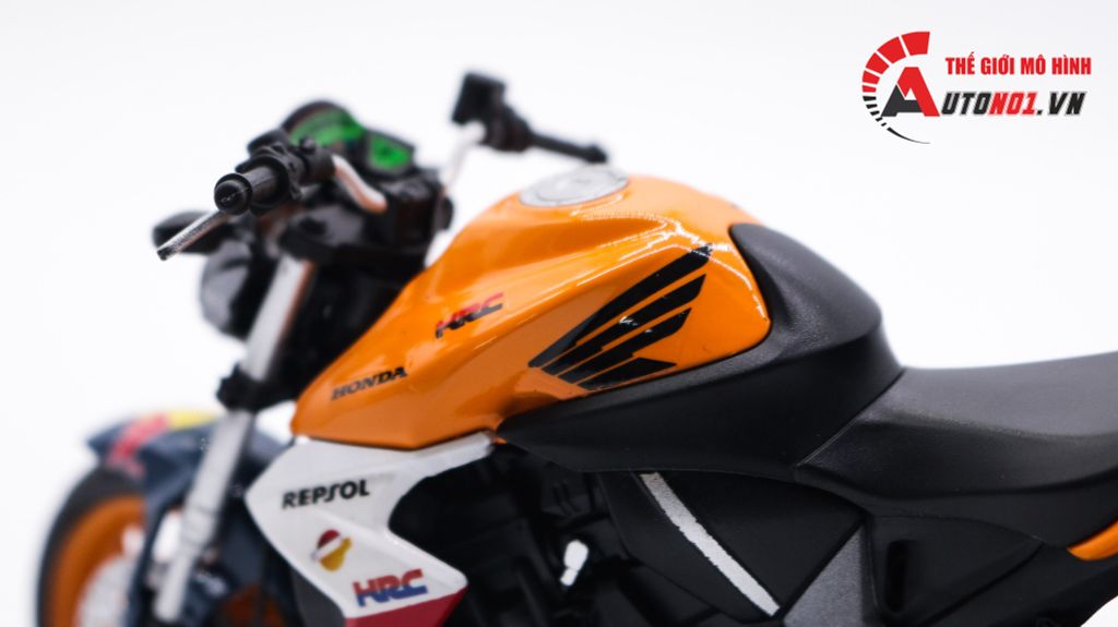 MÔ HÌNH XE CB 1000R ĐỘ REPSOL-REDBULL PÔ SC 1:12 AUTONO1 D149