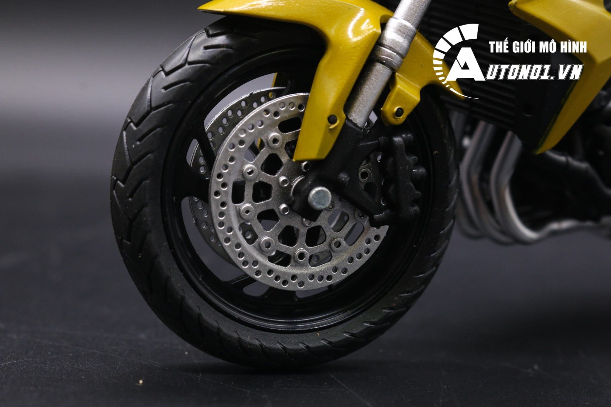  Mô hình xe Honda CB 1000r yellow 1:12 Joycity 5405 