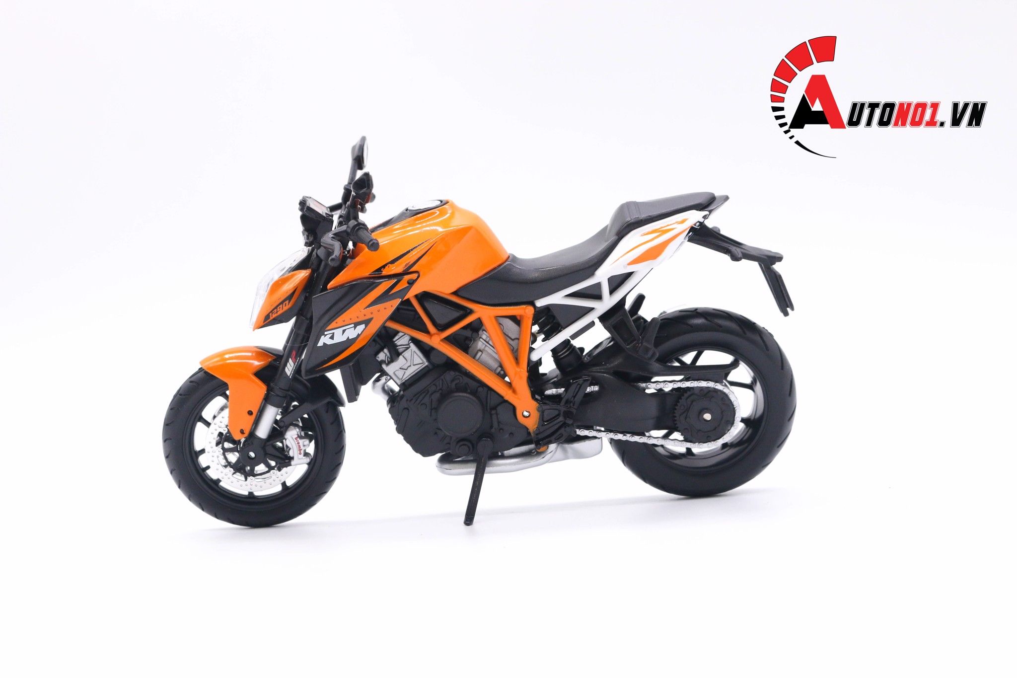  Mô hình xe Ktm 1290 Super Duke R orange 1:12 Maisto 6767 