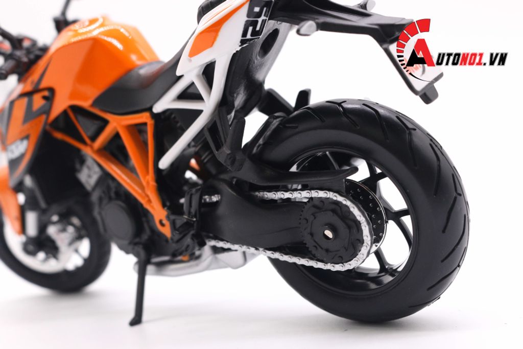 MÔ HÌNH XE KTM 1290 SUPER DUKE R ORANGE 1:12 MAISTO 5033