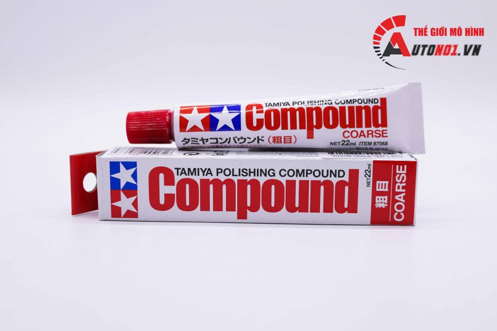 TUÝP GEL ĐÁNH BÓNG THÔ TAMIYA POLISHING COMPOUND ( COARSE) 87068 TAMIYA PK157