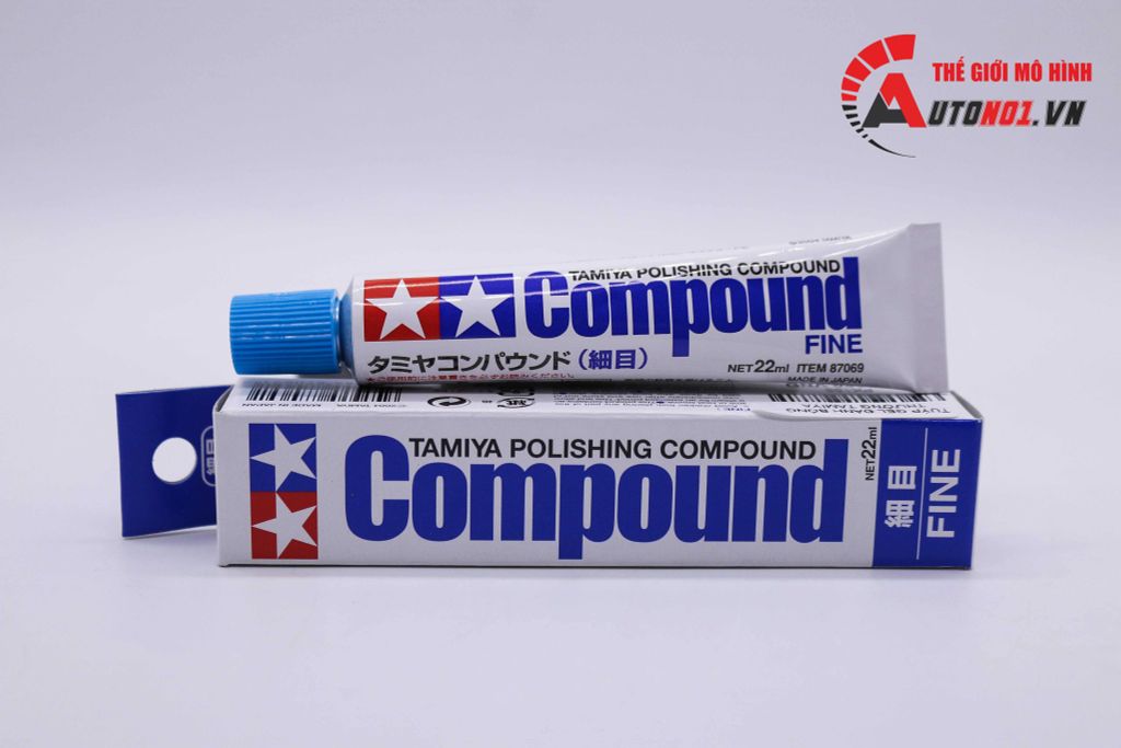 TUÝP GEL ĐÁNH BÓNG THƯỜNG TAMIYA POLISHING COMPOUND ( FINE) 87069 TAMIYA PK158