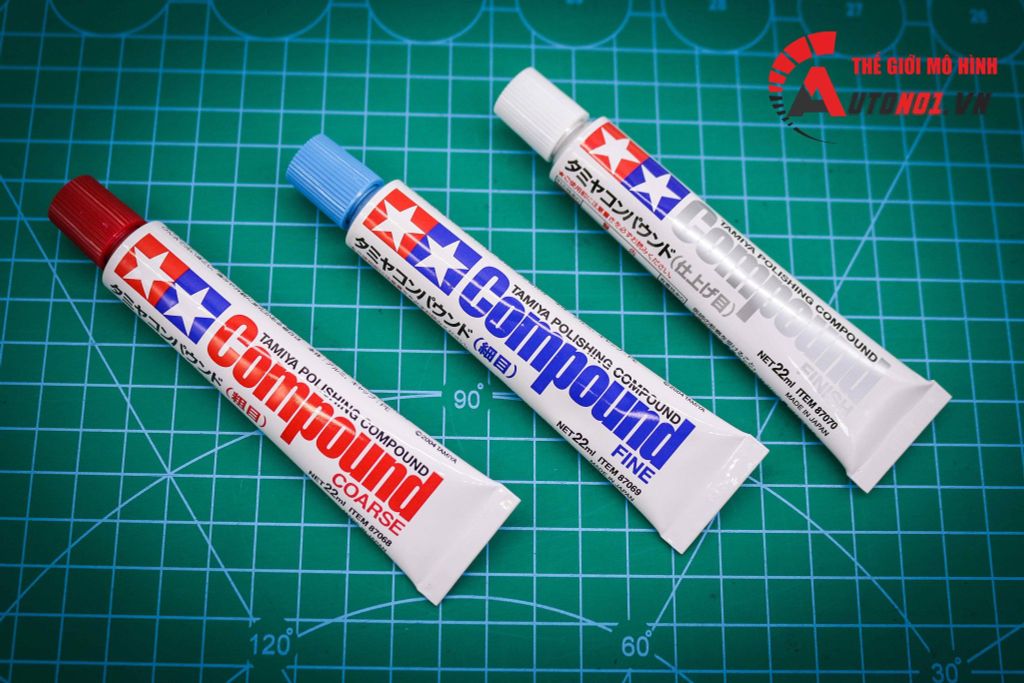 TUÝP GEL ĐÁNH BÓNG THƯỜNG TAMIYA POLISHING COMPOUND ( FINE) 87069 TAMIYA PK158