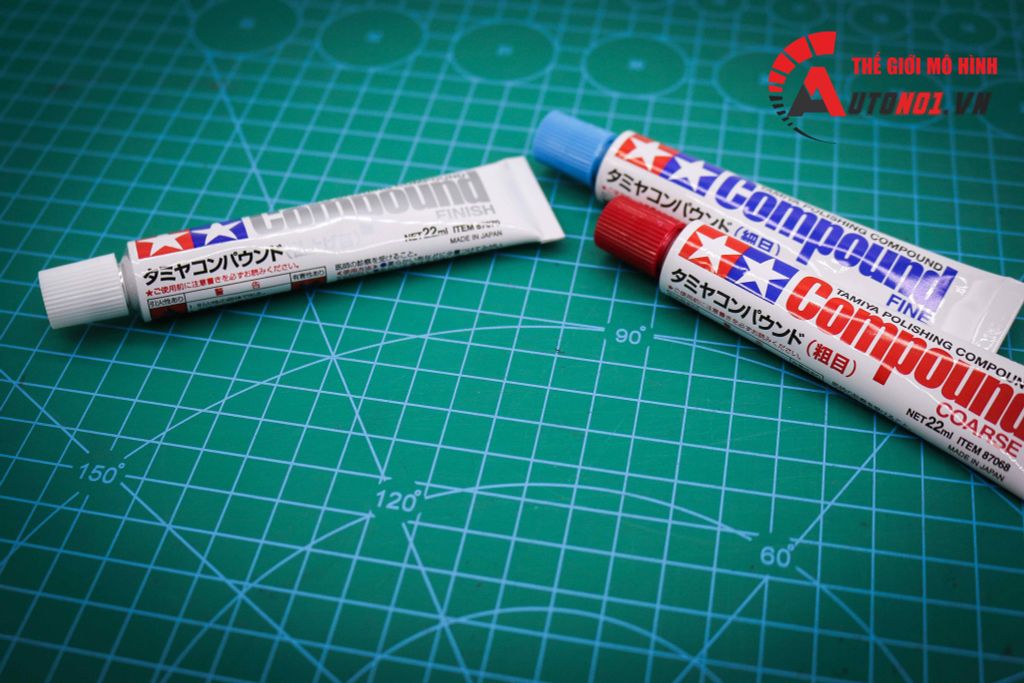 TUÝP GEL ĐÁNH BÓNG THÔ TAMIYA POLISHING COMPOUND ( COARSE) 87068 TAMIYA PK157