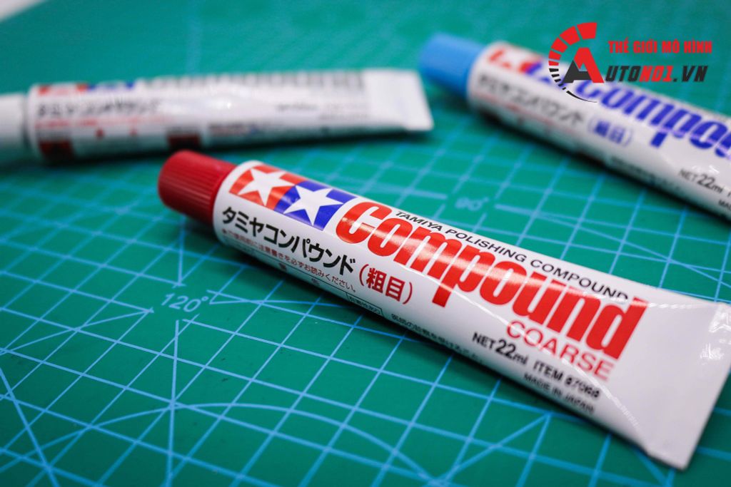 TUÝP GEL ĐÁNH BÓNG THÔ TAMIYA POLISHING COMPOUND ( COARSE) 87068 TAMIYA PK157