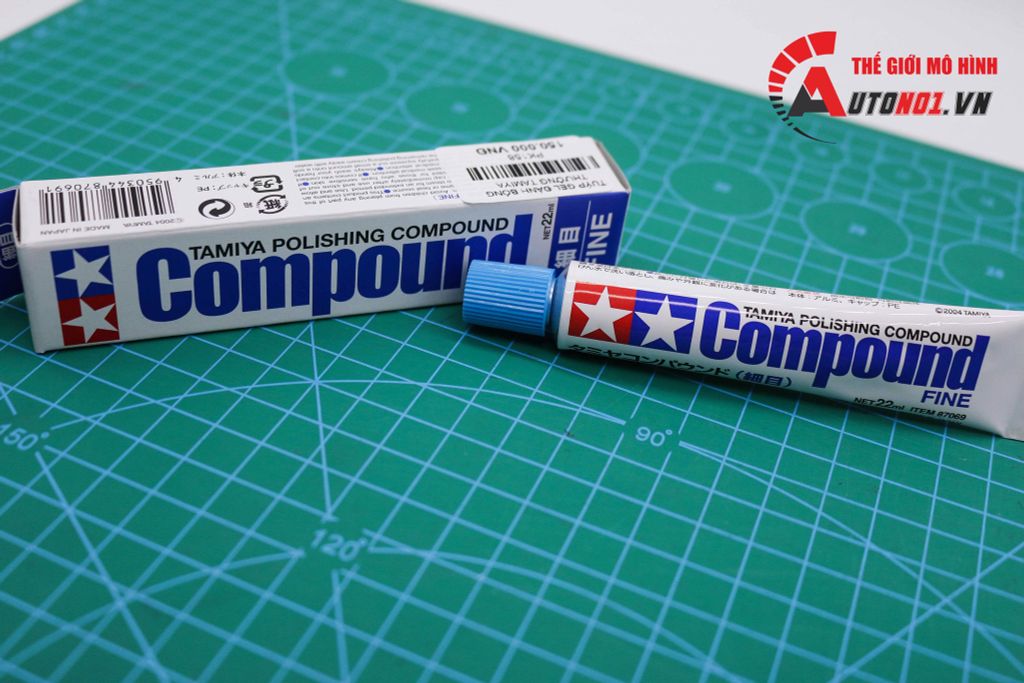 TUÝP GEL ĐÁNH BÓNG THƯỜNG TAMIYA POLISHING COMPOUND ( FINE) 87069 TAMIYA PK158