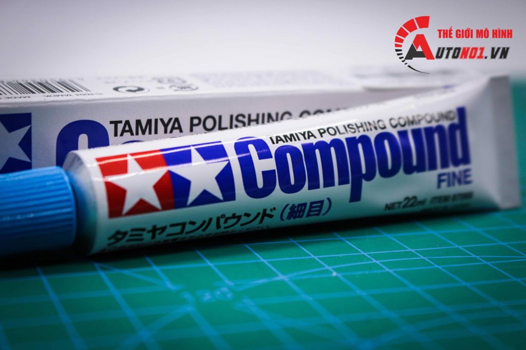 TUÝP GEL ĐÁNH BÓNG THƯỜNG TAMIYA POLISHING COMPOUND ( FINE) 87069 TAMIYA PK158