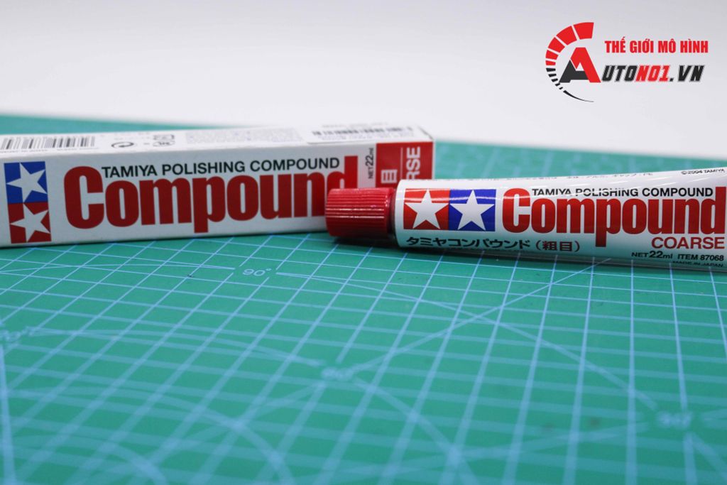 TUÝP GEL ĐÁNH BÓNG THÔ TAMIYA POLISHING COMPOUND ( COARSE) 87068 TAMIYA PK157