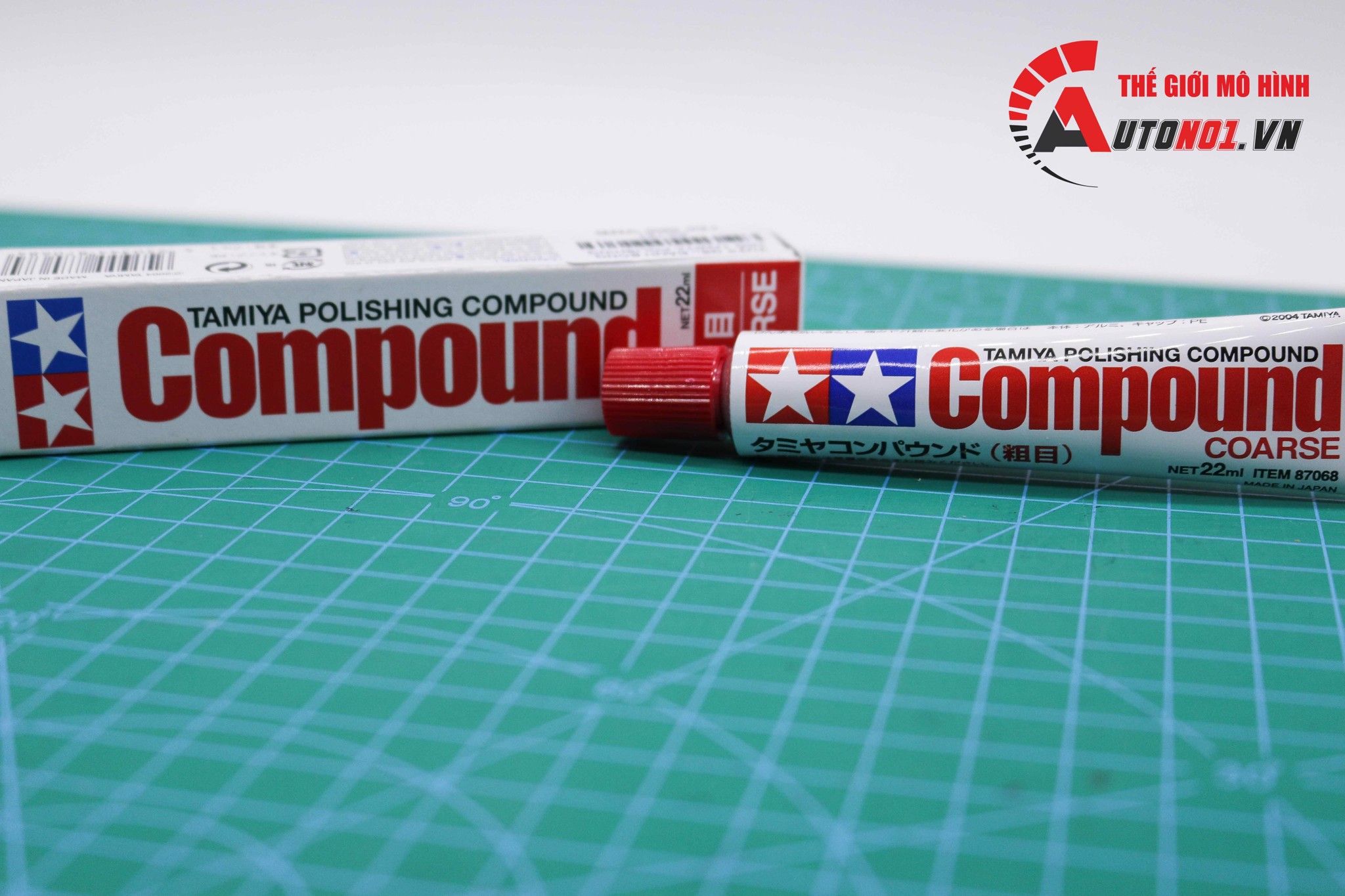  Tuýp gel đánh bóng thô Tamiya polishing compound ( coarse)Tamiya 87068 