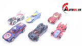  Đồ chơi vĩ xe mô hình kim loại 6 xe avengars tỉ lệ 1:64 diecast T003 