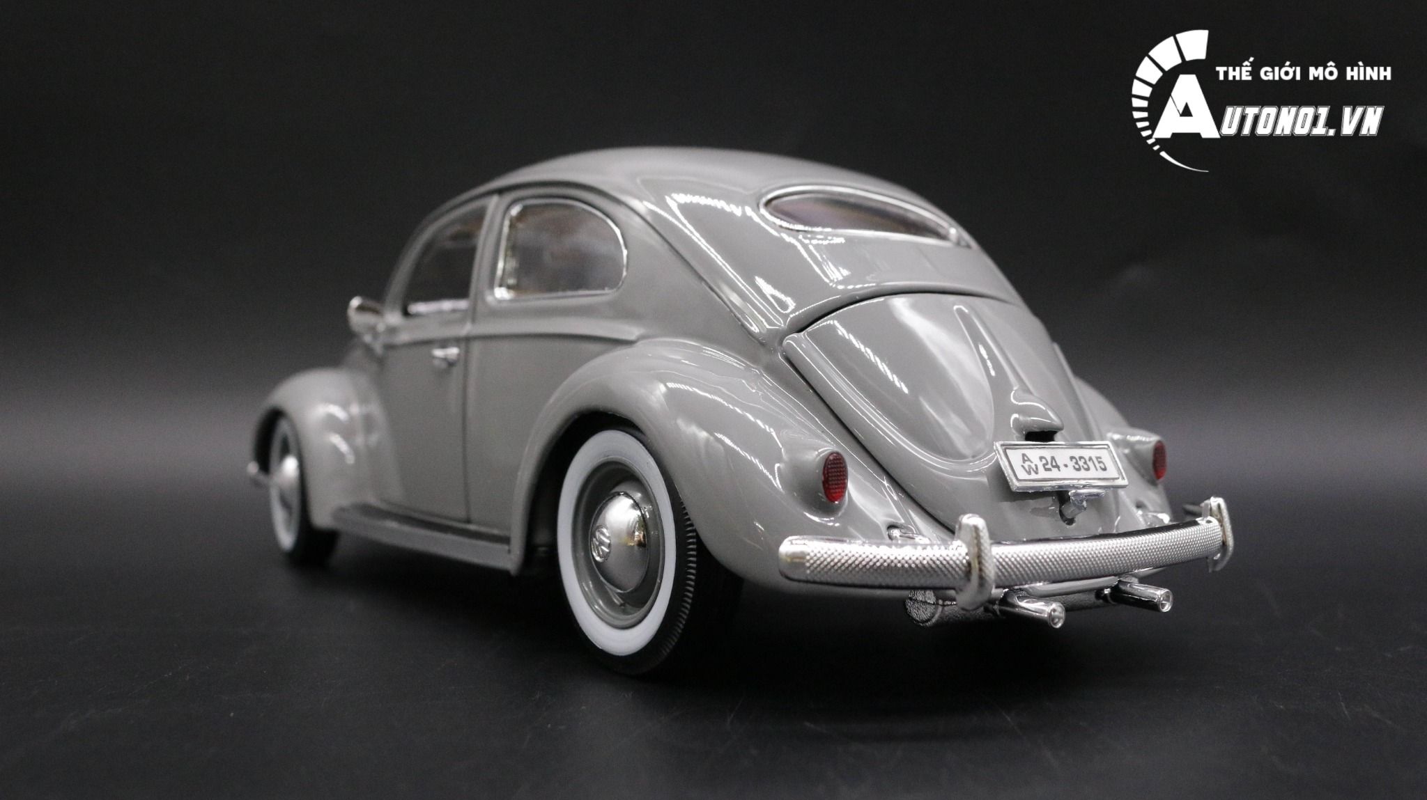  Mô hình xe Volkswagen 1955 Kafer Beetle 1:18 Bburago OT058 