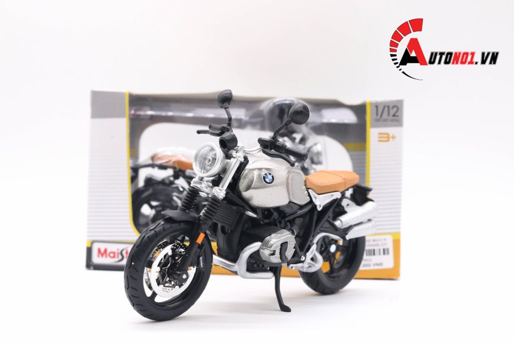 MÔ HÌNH XE BMW R NINE T SCRAMBLER 1:12 MAISTO 5832