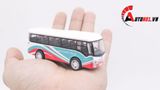  Đồ chơi vỉ xe mô hình kim loại 5 xe buýt tỉ lệ 1:64 diecast T005 