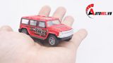  Đồ chơi vĩ xe mô hình kim loại 6 xe cứu hỏa thuyền trực thăng tỉ lệ 1:64 diecast T008 