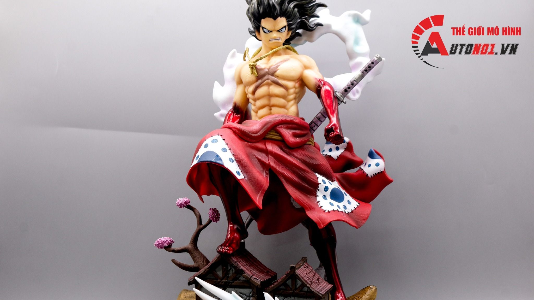  Mô hình nhân vật One Piece Luffy Wano 37cm 7552 