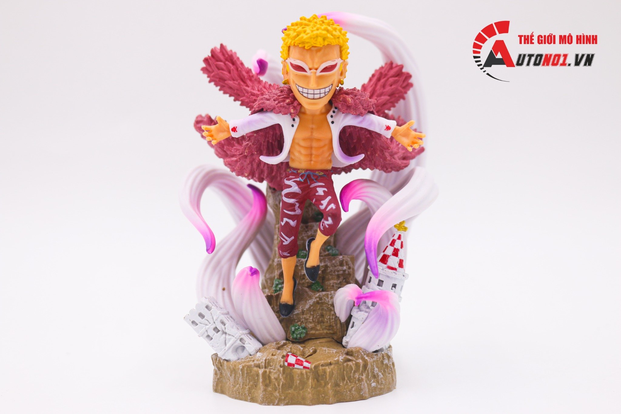  Mô hình nhân vật Onepiece Doflamingo 12cm FG203 