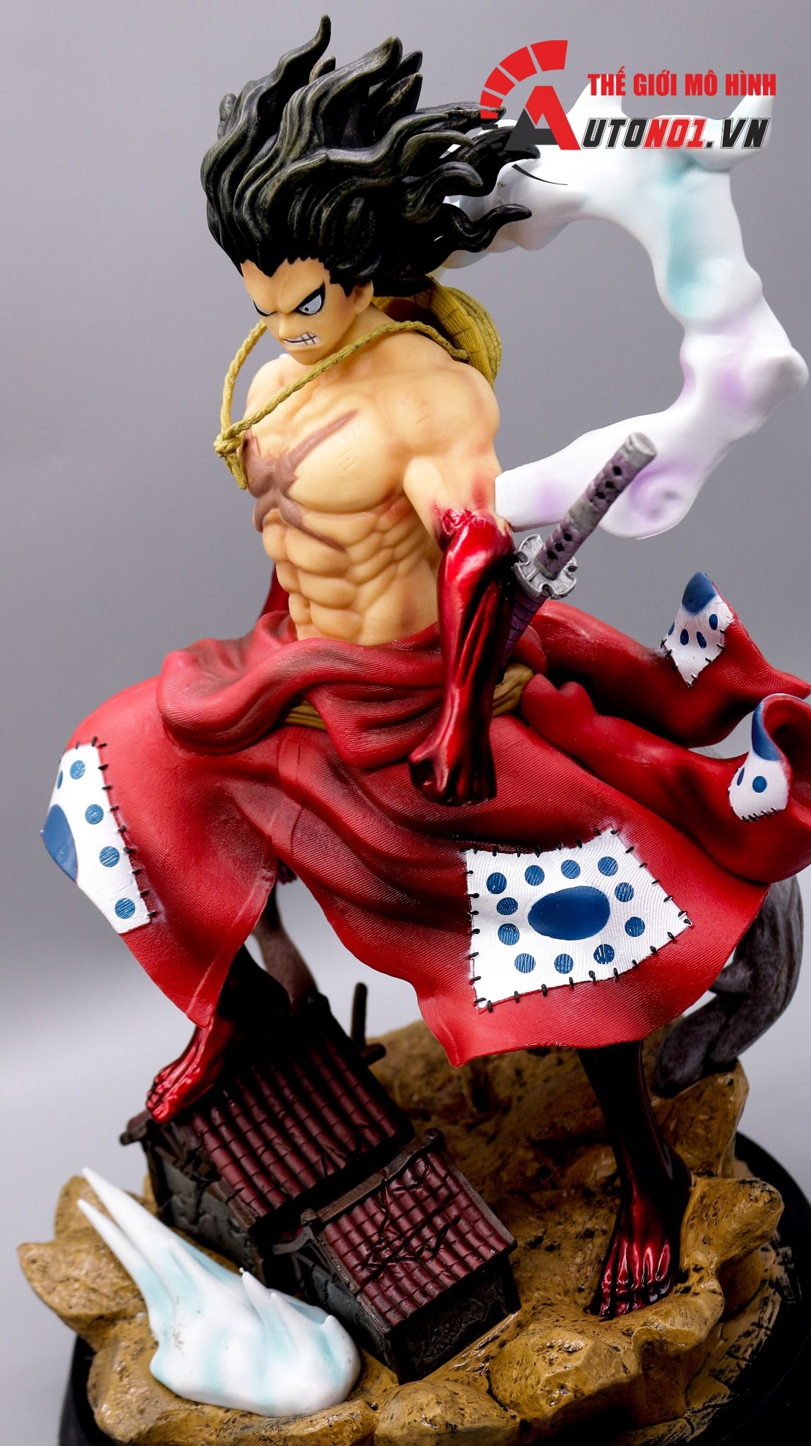  Mô hình nhân vật One Piece Luffy Wano 37cm 7552 