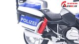  Mô hình xe mô tô cảnh sát police BMW R1200 RT polizei tỉ lệ 1:18 Maisto MT045 