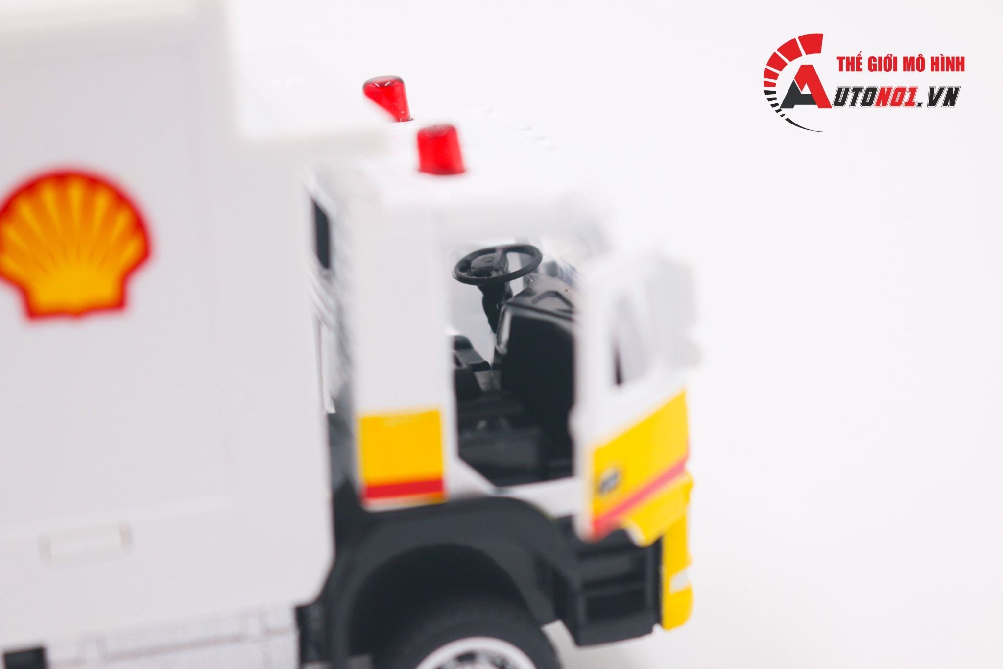  Mô hình xe tải container Shell Volvo tỉ lệ 1:72 CCA 8187 