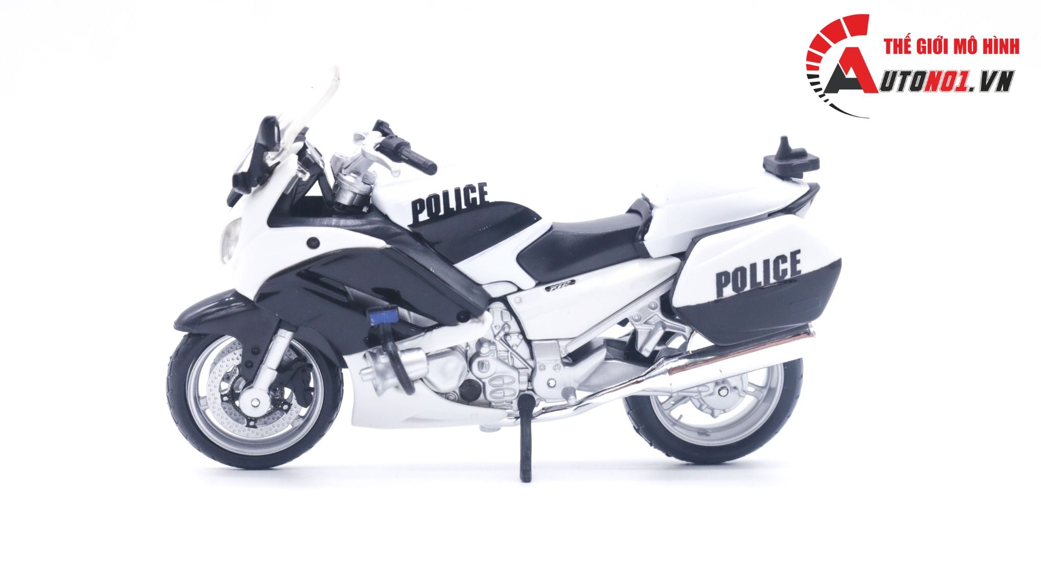  Mô hình xe mô tô cảnh sát police Yamaha FJR 1300 usa tỉ lệ 1:18 Maisto MT046 