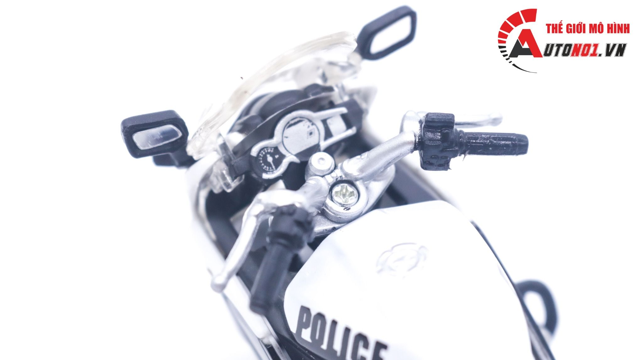  Mô hình xe mô tô cảnh sát police Yamaha FJR 1300 usa tỉ lệ 1:18 Maisto MT046 