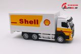  Mô hình xe tải chuyển phát nhanh Shell Volvo có đèn và âm thanh tỉ lệ 1:50 CCA 8190 