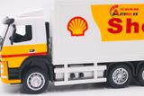  Mô hình xe tải chuyển phát nhanh Shell Volvo có đèn và âm thanh tỉ lệ 1:50 CCA 8190 