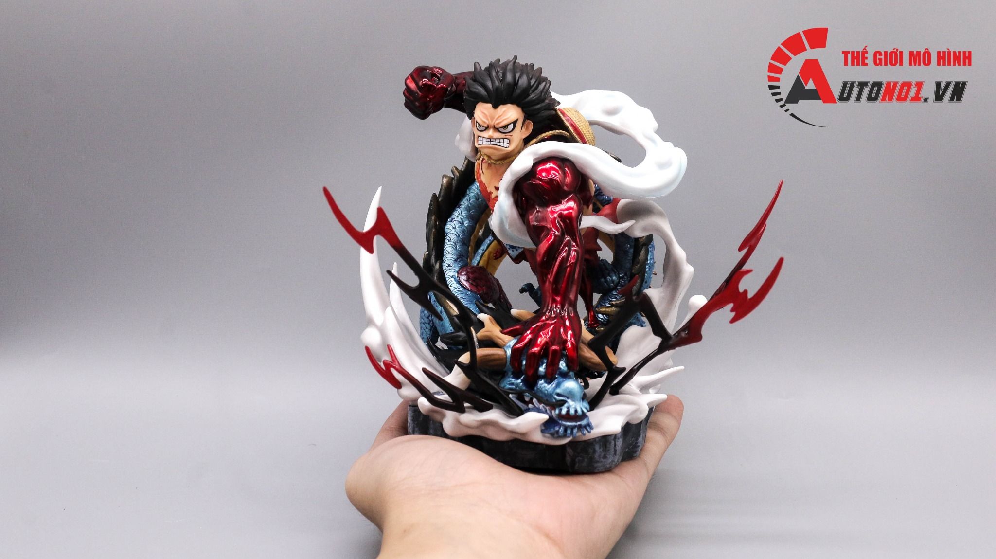 Mô hình Luffy gear 4 chibi nhân vật One Piece  Marvelstore