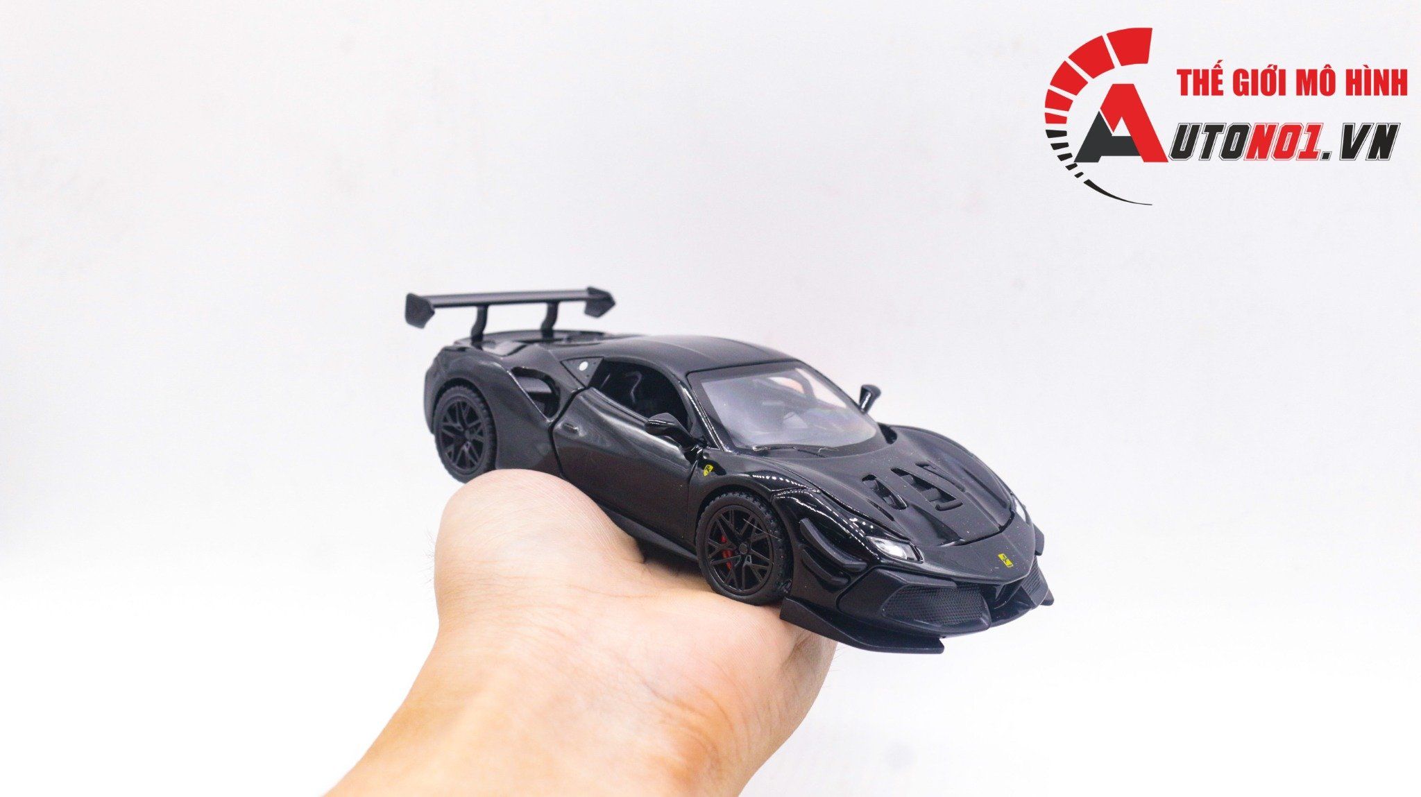  Mô hình xe Ferrari 488 Challenge EVO 2020 tỉ lệ 1:32 Jiaye model VB32743 8131 