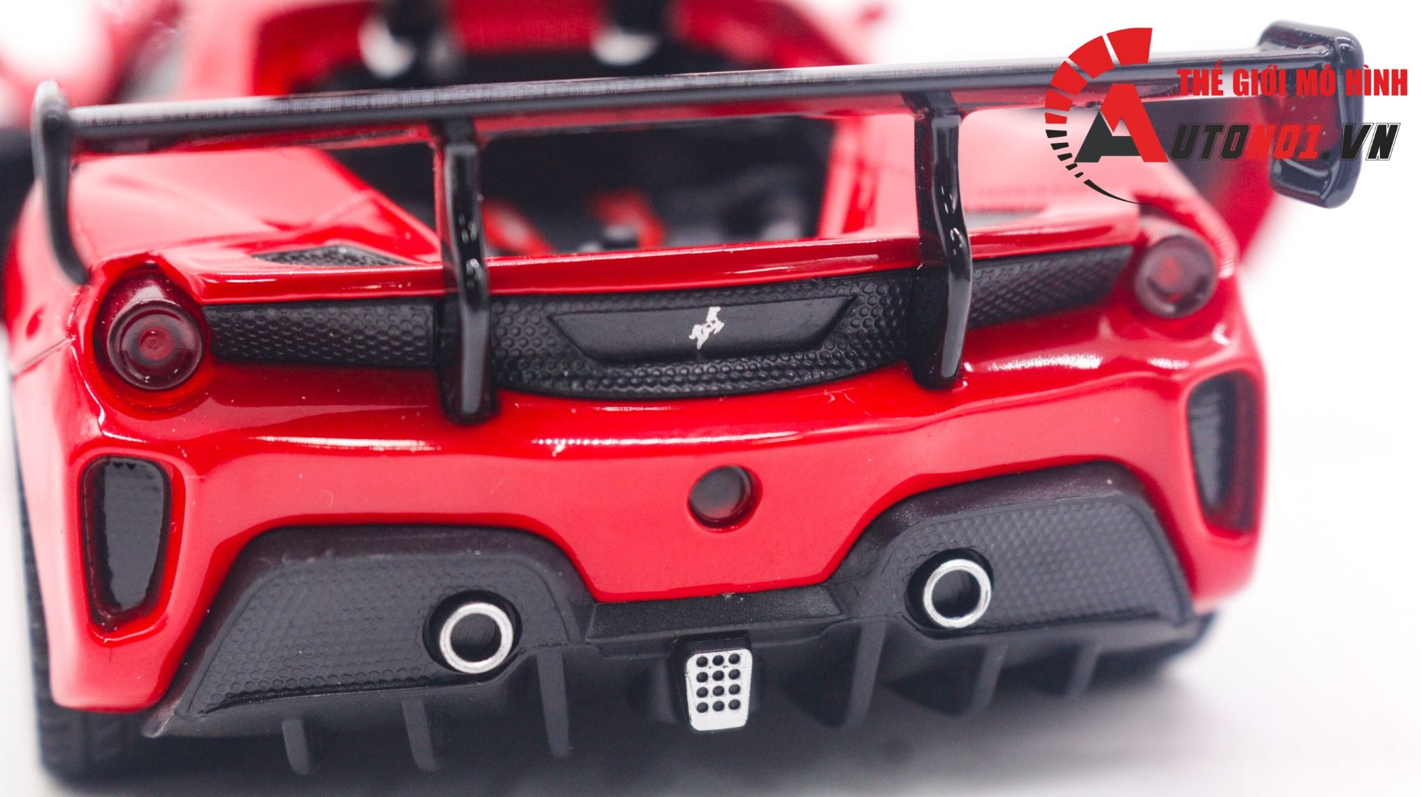  Mô hình xe Ferrari 488 Challenge EVO 2020 tỉ lệ 1:32 Jiaye model VB32743 8131 