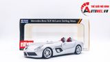  Mô hình xe Mercedes-Benzs SLR Stirling Moss silver tỉ lệ 1:24 Caipo 68265P OT278 