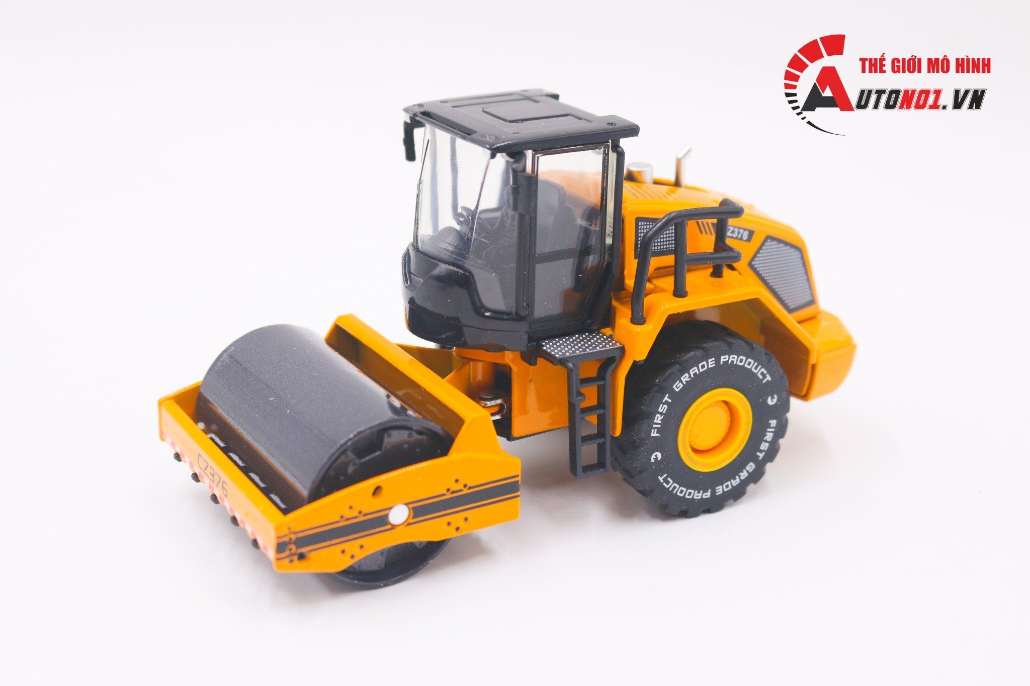  Mô hình xe lu tráng đường 1:50 Heavy Duty 8184 