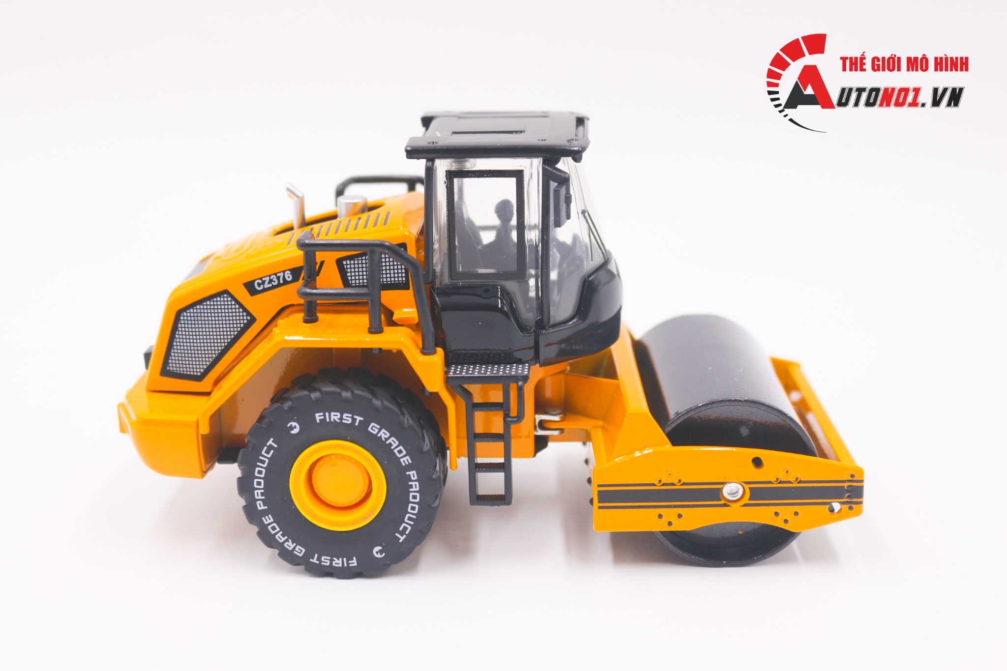  Mô hình xe lu tráng đường 1:50 Heavy Duty 8184 