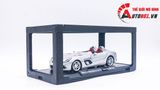  Mô hình xe Mercedes-Benzs SLR Stirling Moss silver tỉ lệ 1:24 Caipo 68265P OT278 