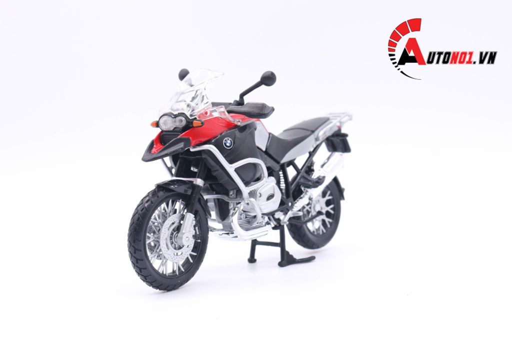 MÔ HÌNH BMW R1200GS RED BLACK 1:12 MAISTO 4530