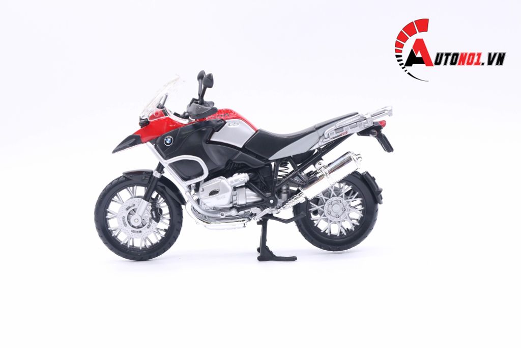 MÔ HÌNH BMW R1200GS RED BLACK 1:12 MAISTO 4530