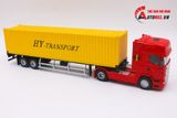  Mô hình xe tải container 1:50 huayi alloy 7648 