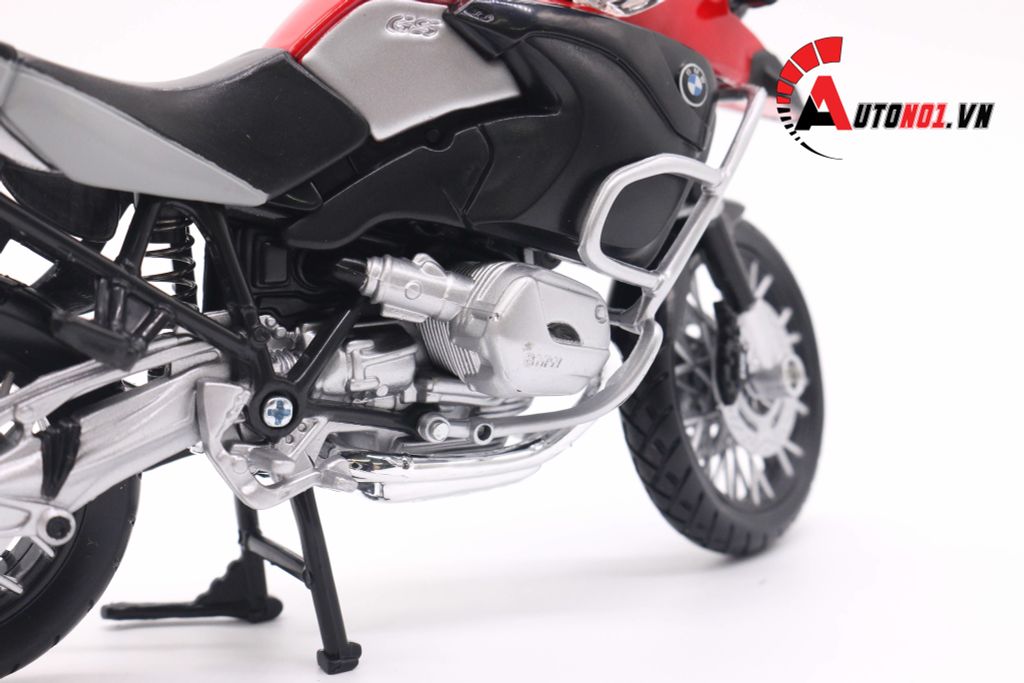 MÔ HÌNH BMW R1200GS RED BLACK 1:12 MAISTO 4530